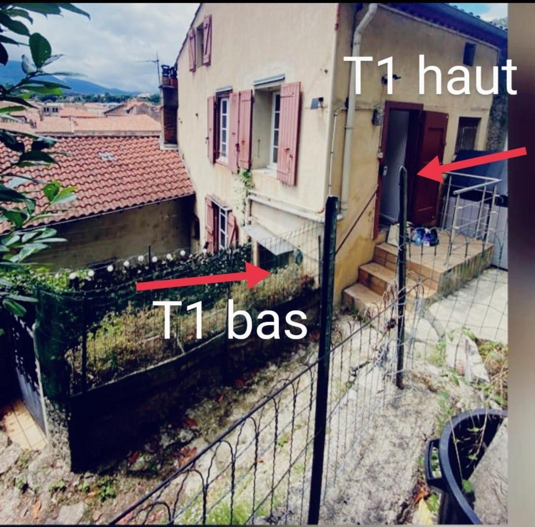 Hebergements Entiers Two Homes T1 Bas Or T1 Haut -Aux Terrasses Du Pech Foix Ngoại thất bức ảnh